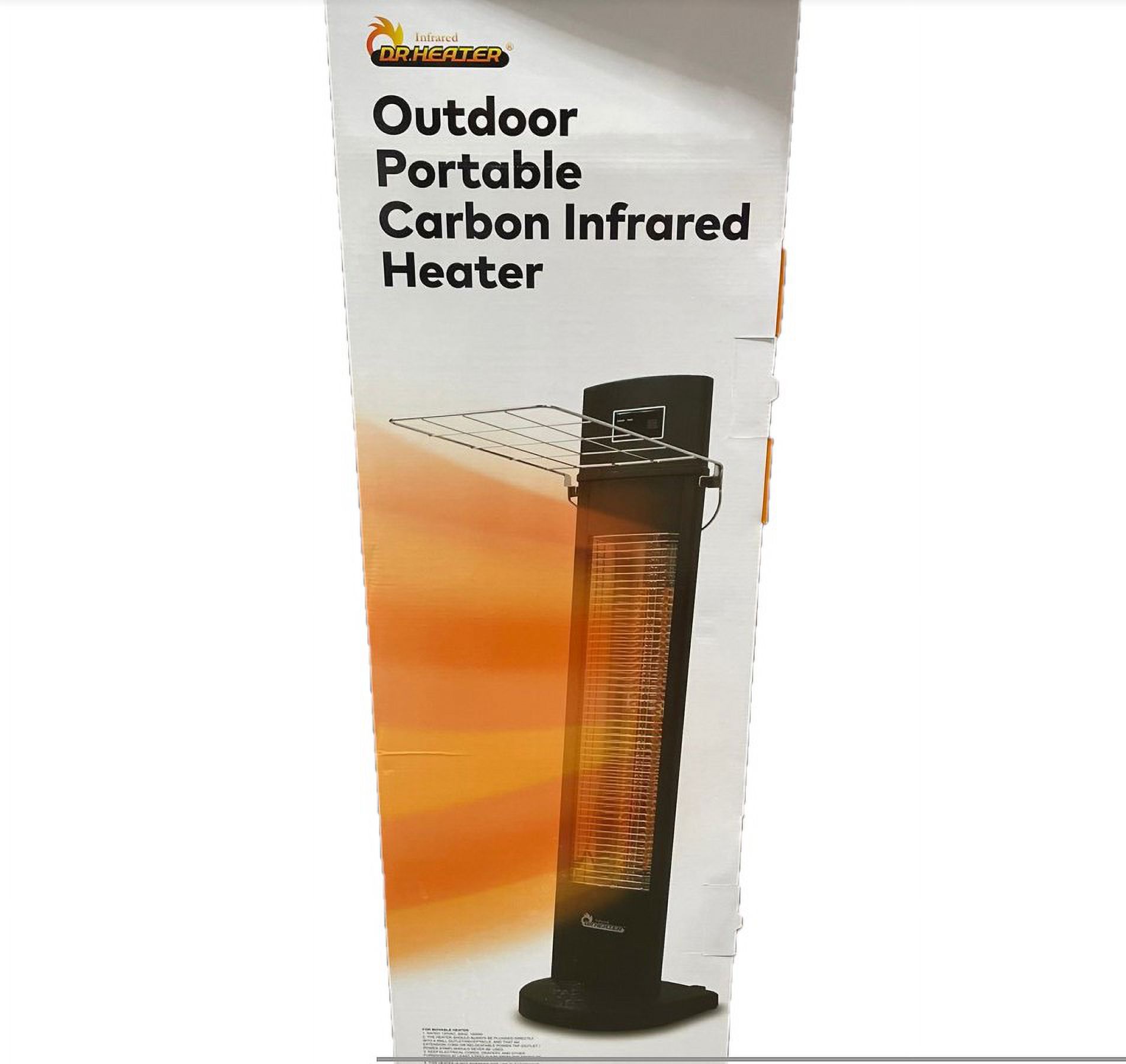 Dr. Infrared Freestanding Indoor / Outdoor Portable Carbon Infrared Heater