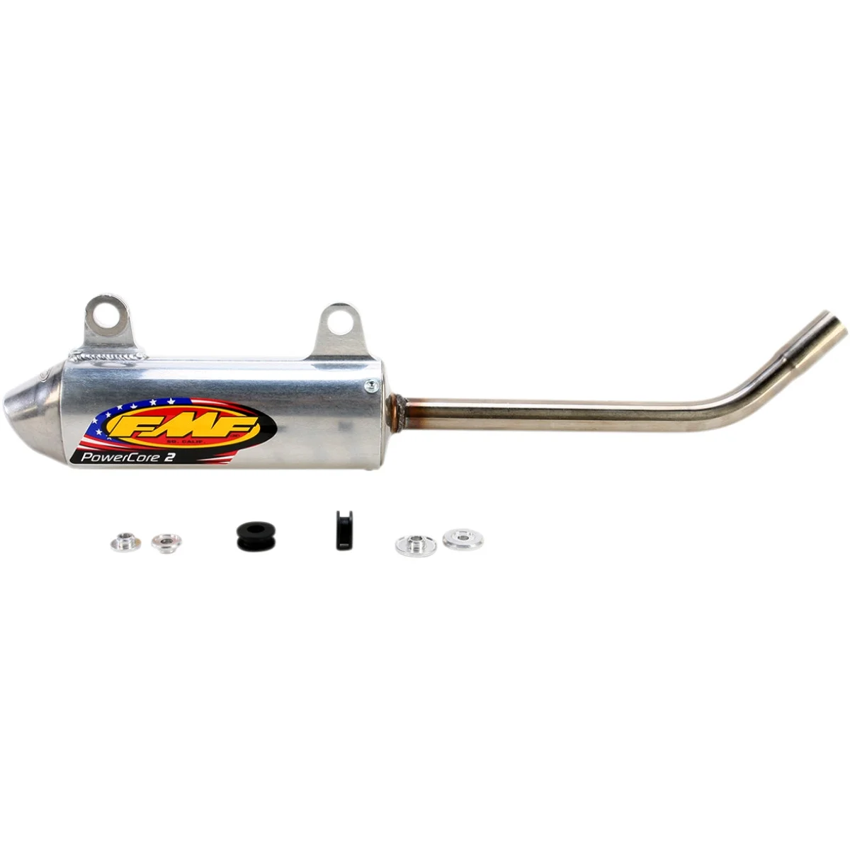 FMF Powercore-2 Slip-On Silencer Aluminum/Stainless Steel (025226)