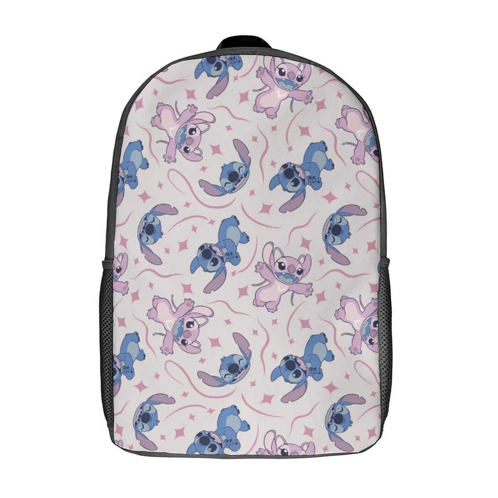 Lilo Stitch Blue Backpacks Basic Shoulder Daypack Bookbag Satchel Knapsack Rucksack For School Office Travel