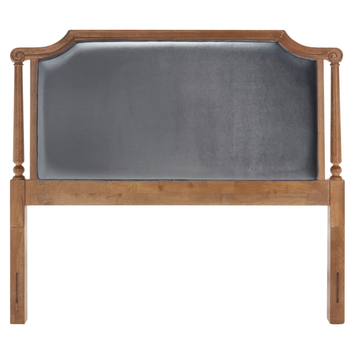 SAFAVIEH Hudson Headboard Beige / Rustic Oak Queen