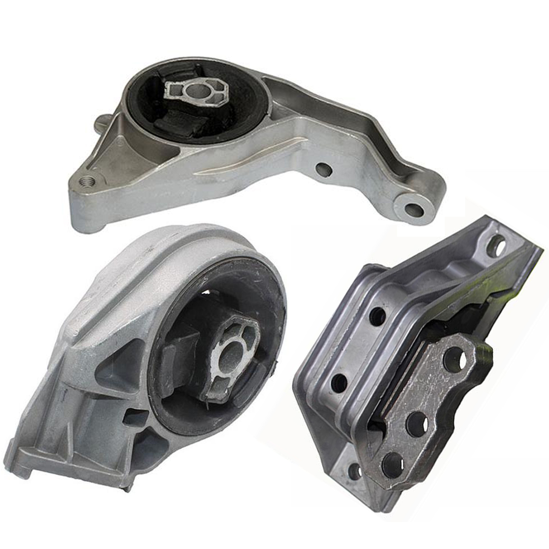 3pcs Engine Mount Auto Trans Mount Set Kit For 06-11 CHEVROLET HHR 2.4L Chevy Fits select: 2009 CHEVROLET COBALT, 2010 CHEVROLET COBALT 1LT