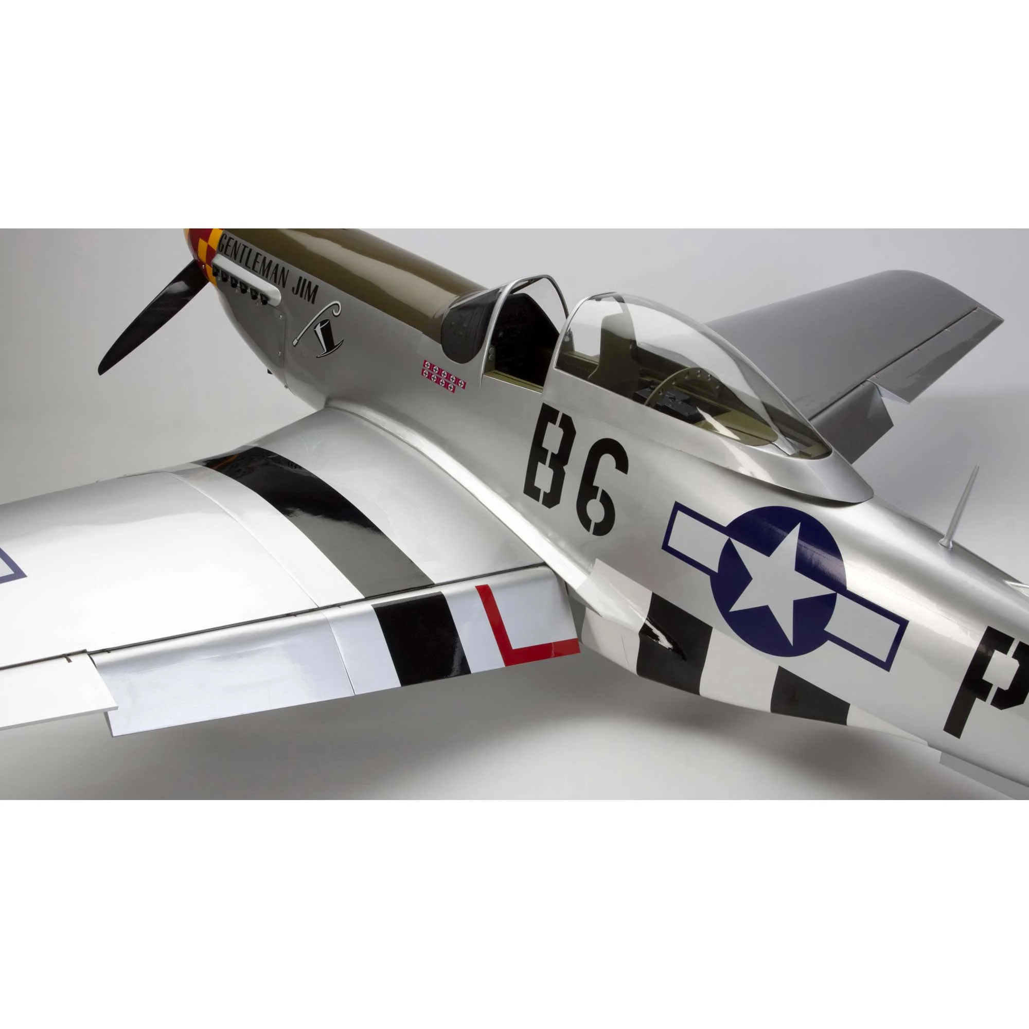 Hangar 9 P-51D Mustang 60cc ARF 2 Boxes HAN4770 Airplanes ARF Giant