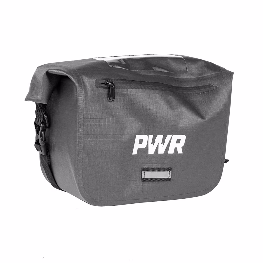 PWR Bikes Gallatin HB QR Handlebar Bag, Black