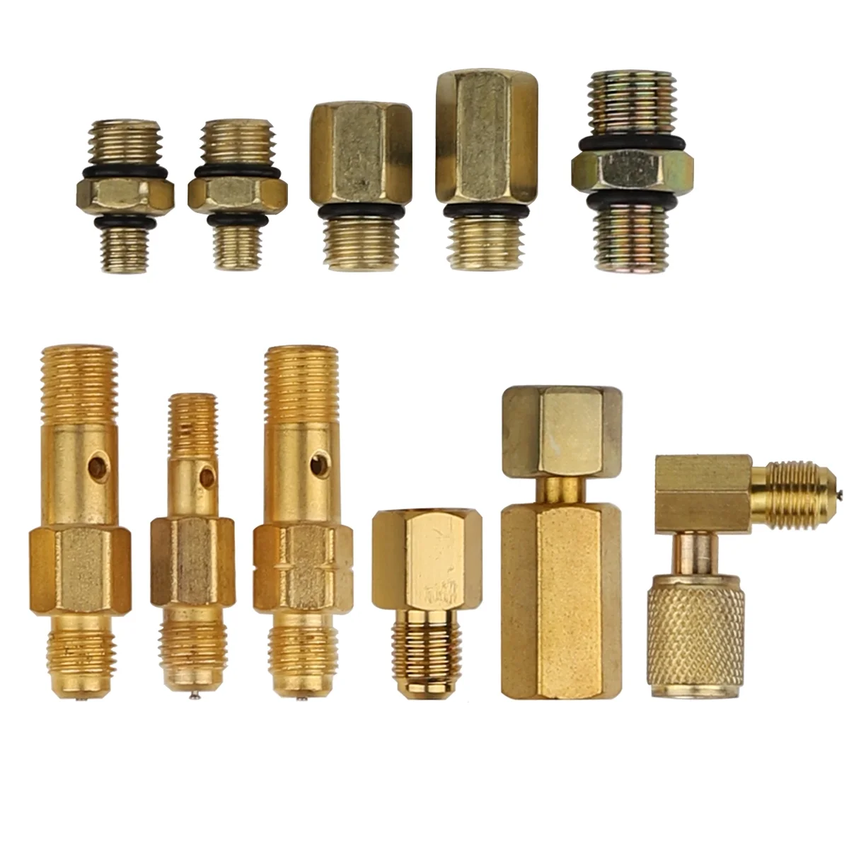 Supsupsiu 0-140PSI Fuel Injection Pump Pressure Tester Pressure Diagnostic Gauge Kit New