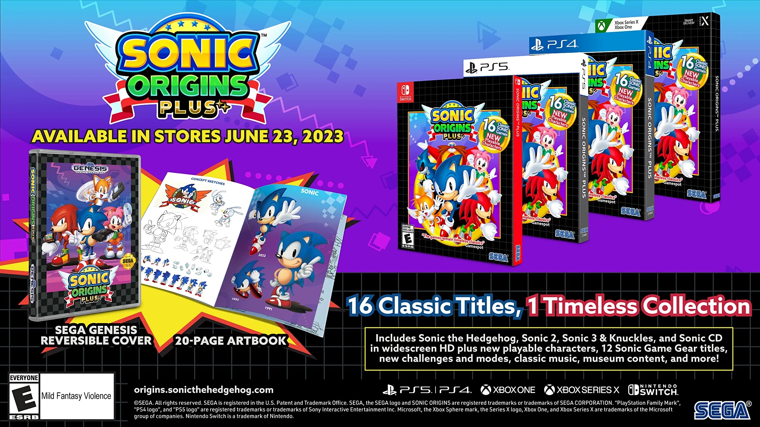 Sonic Origins Plus - Nintendo Switch: The Ultimate Collection for Sonic Fans!