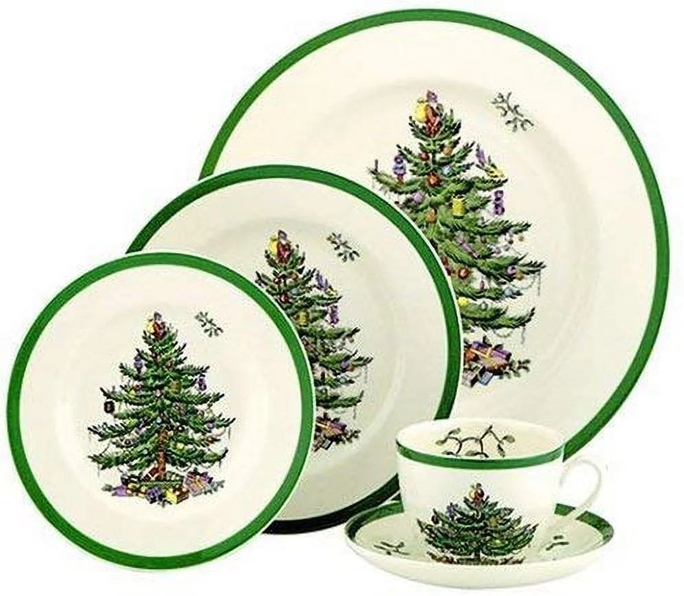 Spode CHRISTMAS TREE 5-Pc Placesetting