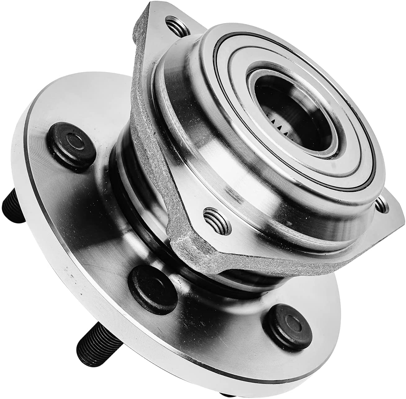 Detroit Axle - 2 Front Wheel Bearing Hubs for Jeep Grand Cherokee Wrangler TJ Wagoneer Comanche, Bearing Hubs Replacement Wheel Bearing and Hubs Assembly