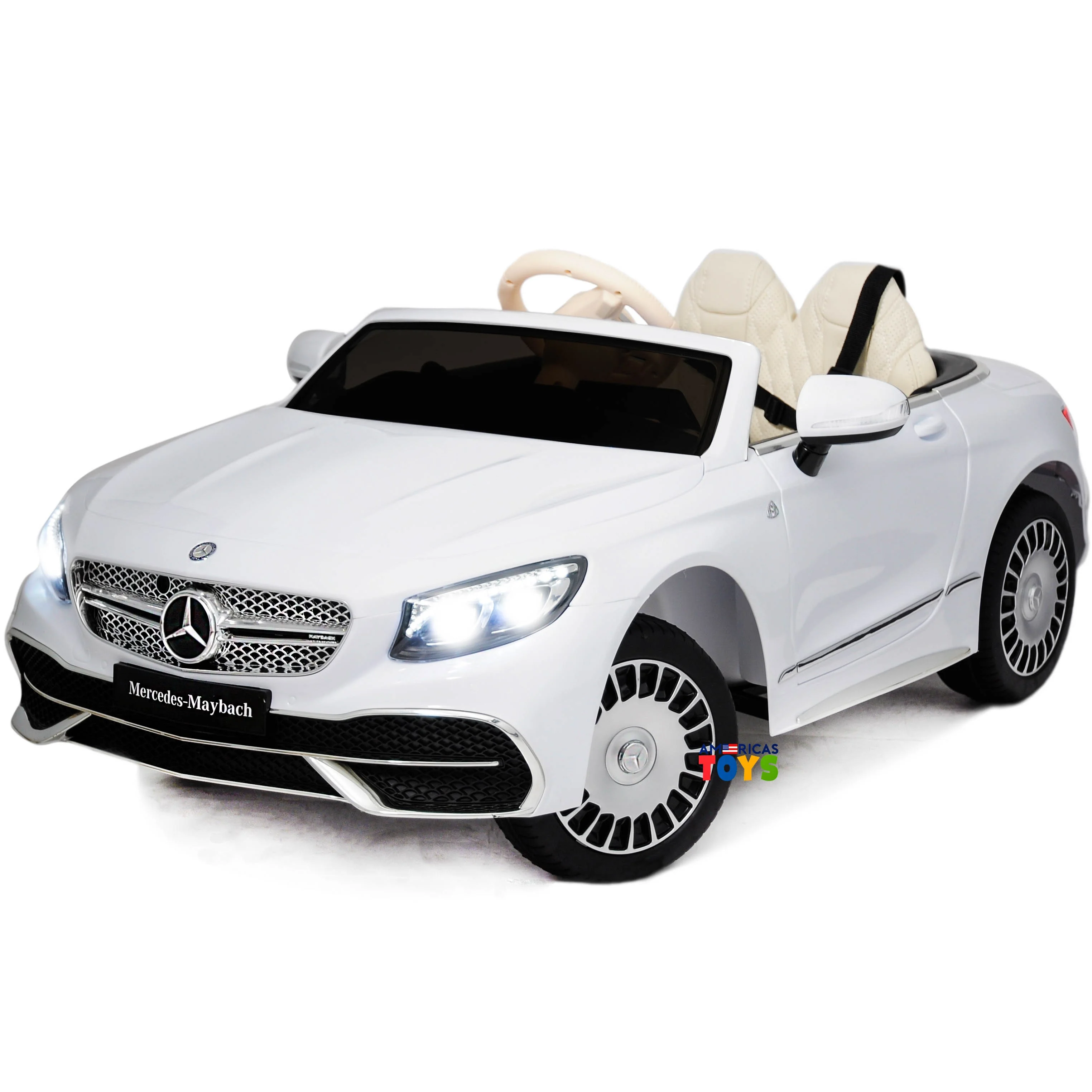 Mercedes Maybach 12V Powered Ride on Car for Kids with Remote Control