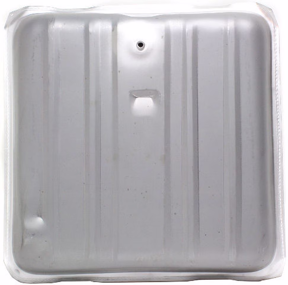 BEL AIR 55-56 FUEL TANK, Steel, Silver, 16 gal/60L, 25-1/4 x 25 x 8-1/4 in., w/o Seals and Filler Neck