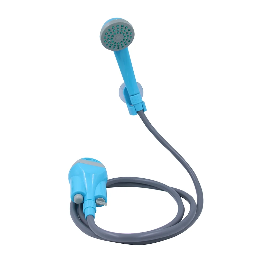Portable Shower OutdoorIndoor USB Charging Handheld Rechargeable Showerhead Pumps with 2 Nozzles for Camping Travel Car Wash Swimming Pool