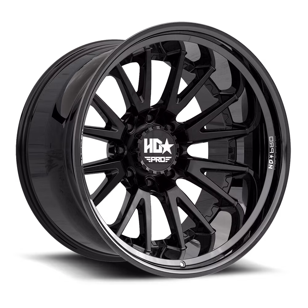 LUXXX HD Alloy Rims LHDPRO2 22X10 6X139.7 -20 106.1 Satin Black