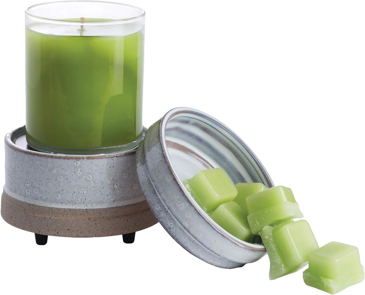 2-in-1 Fragrance Warmers, Rustic White