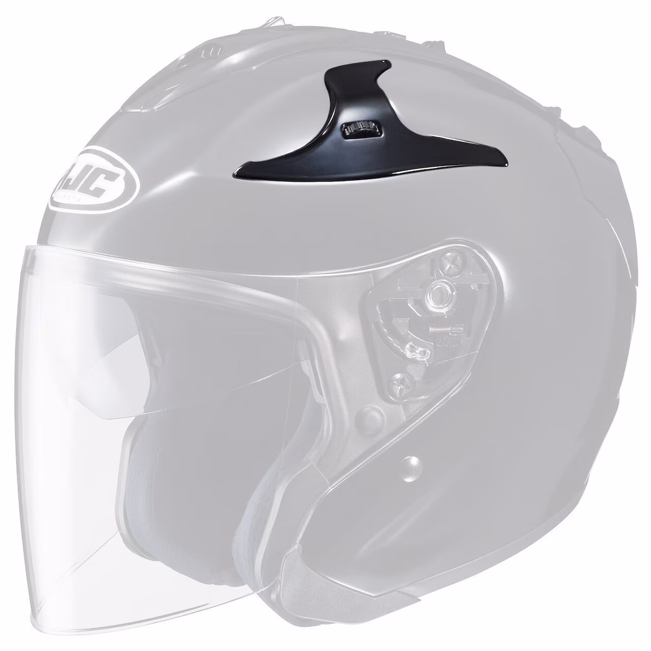 HJC FG-Jet Front Left & Right Top Vent Set Black