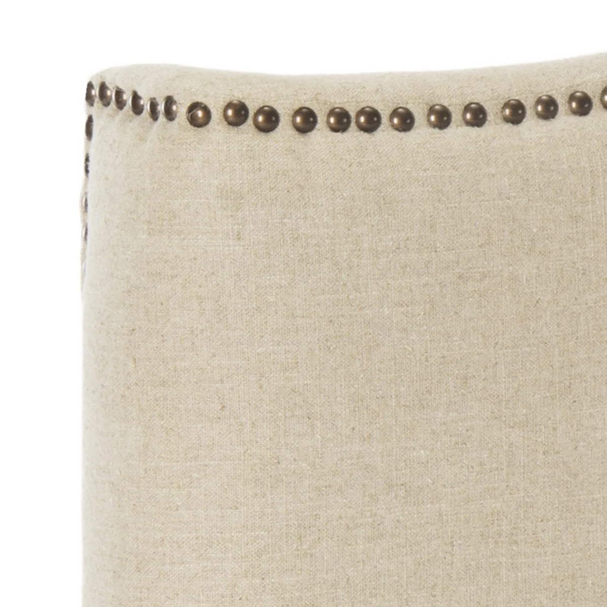 SAFAVIEH Jeneve Retro Winged Upholstered Headboard, Twin, Hemp