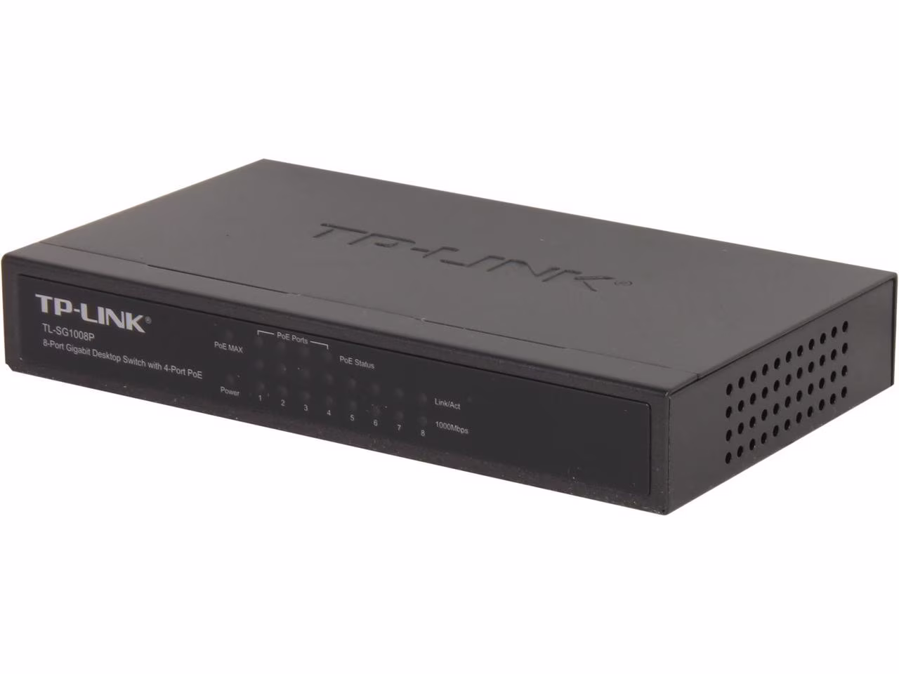 TP-Link 8-Port 10/100/1000Mbps Metal Ethernet Computer Desktop Network Switch