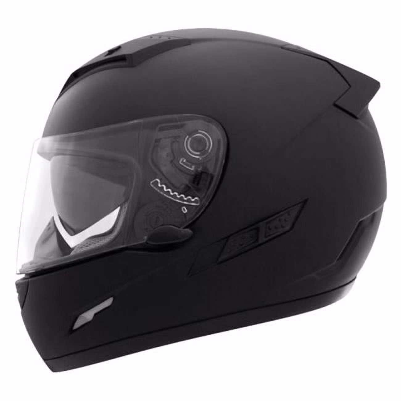 THH TS-80 Full Face Motorcycle Helmet Matte Black XS
