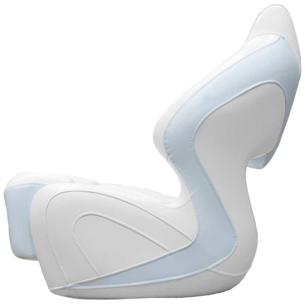 Chaparral Boat Helm Seat 31.00739 | 224 SSI Bolster White Ice Blue