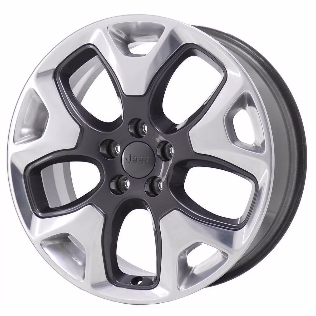 JEEP COMPASS 2018 - 2021 POLISHED GREY Factory OEM Wheel Rim (Not Replicas)