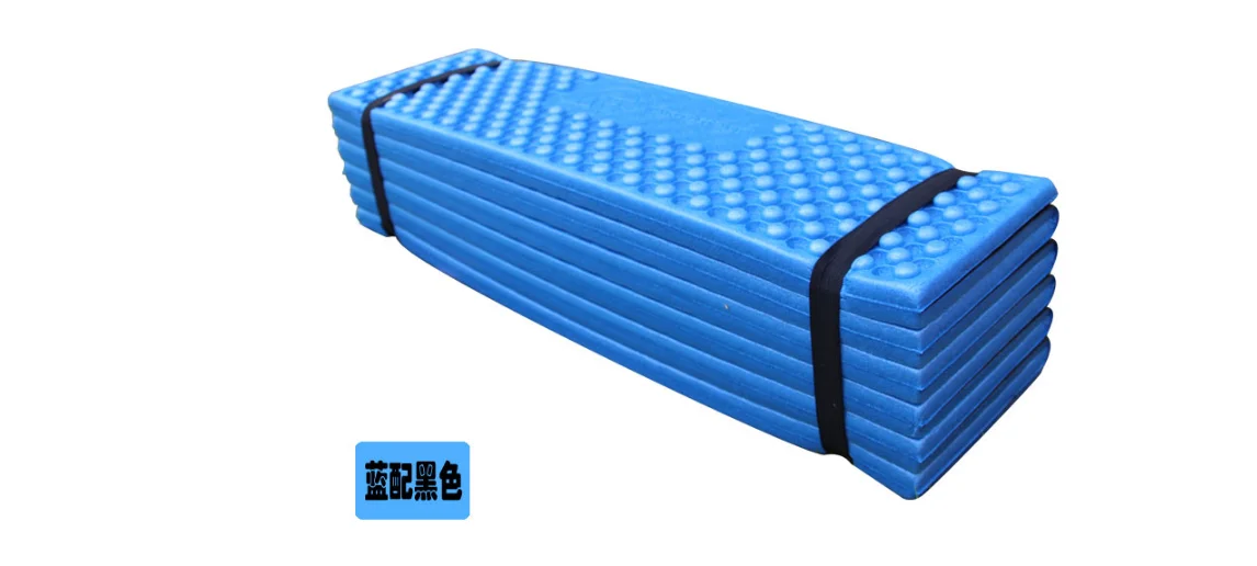 One opening Ultralight Foam Camping Mat Folding Beach Tent Sleeping Pad Waterproof Mattress