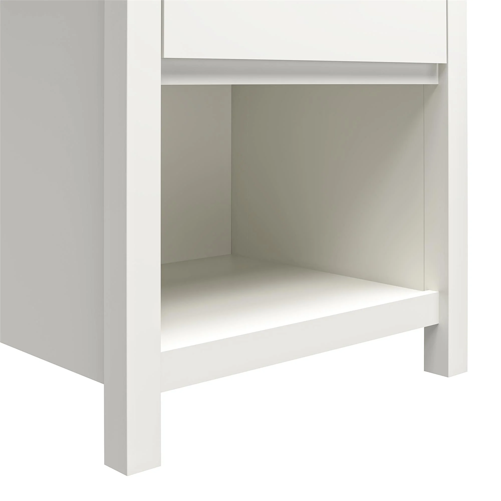 Little Seeds Monarch Hill Haven Kidsâ 1 Drawer Nightstand, White