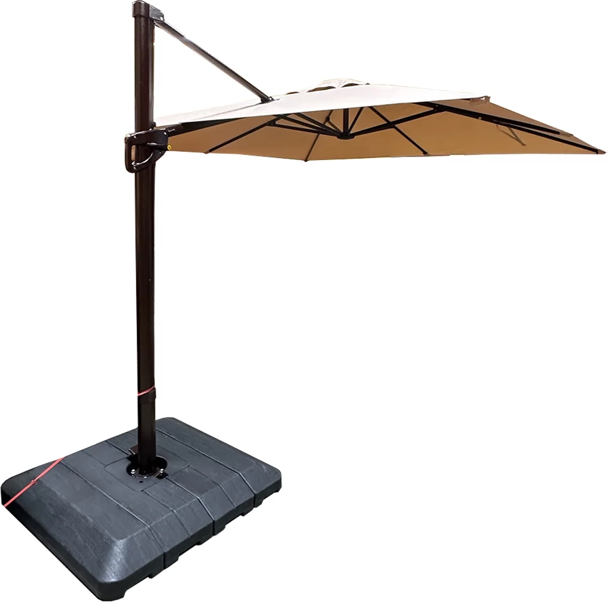 Garden Winds Replacement Canopy Top Cover Compatible with The Hampton Bay Square 10x10 YJAF-819C Umbrella - Riplock 500
