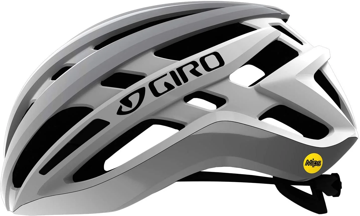 Giro Agilis MIPS Mens Road Cycling Helmet - Small (51-55 cm), Matte White (2021)