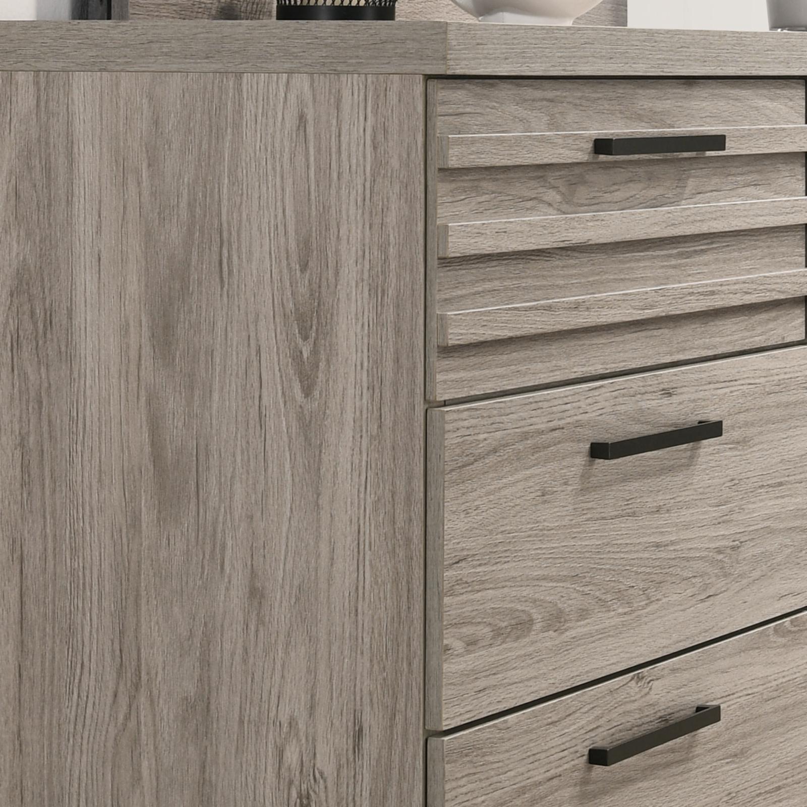 Roundhill Furniture Alvear Contemporary 4-Drawer Chest