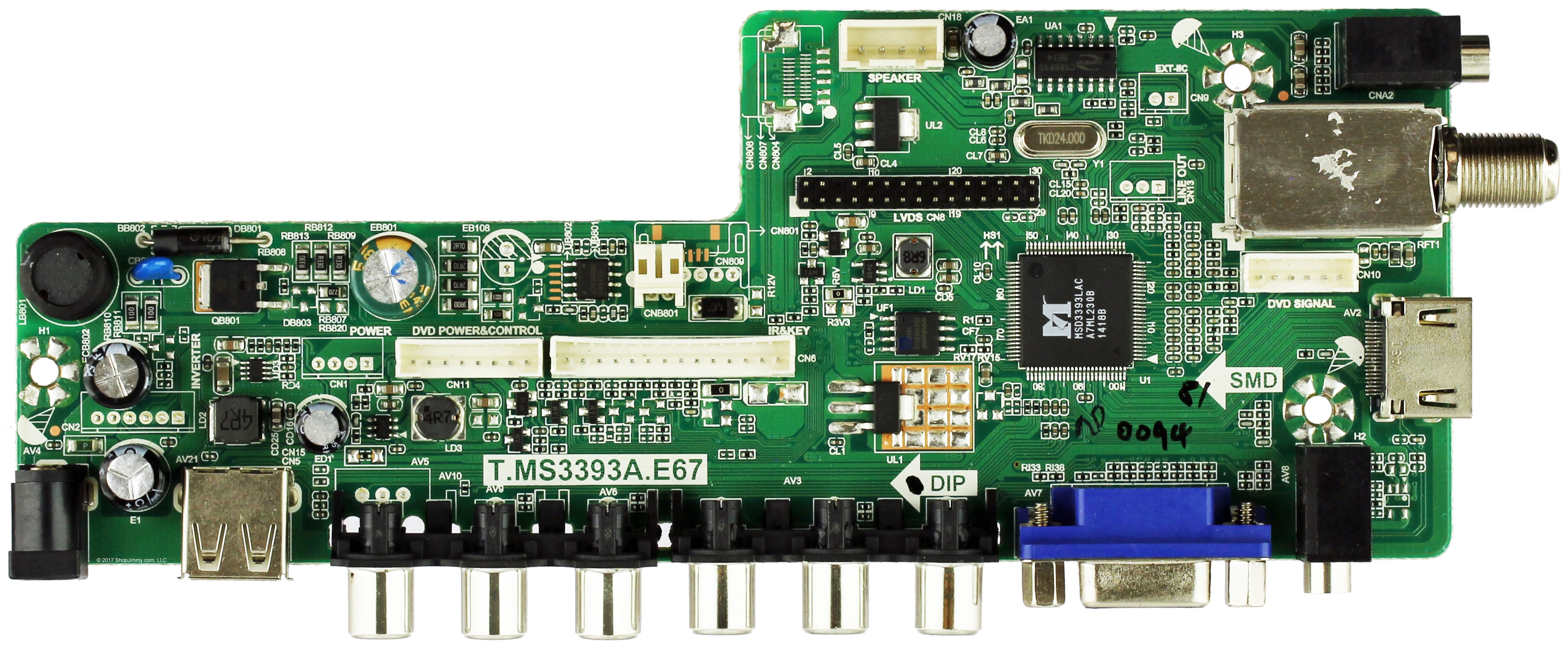Proscan Main Board for PLEDV1945A-B (A1406 Serial)