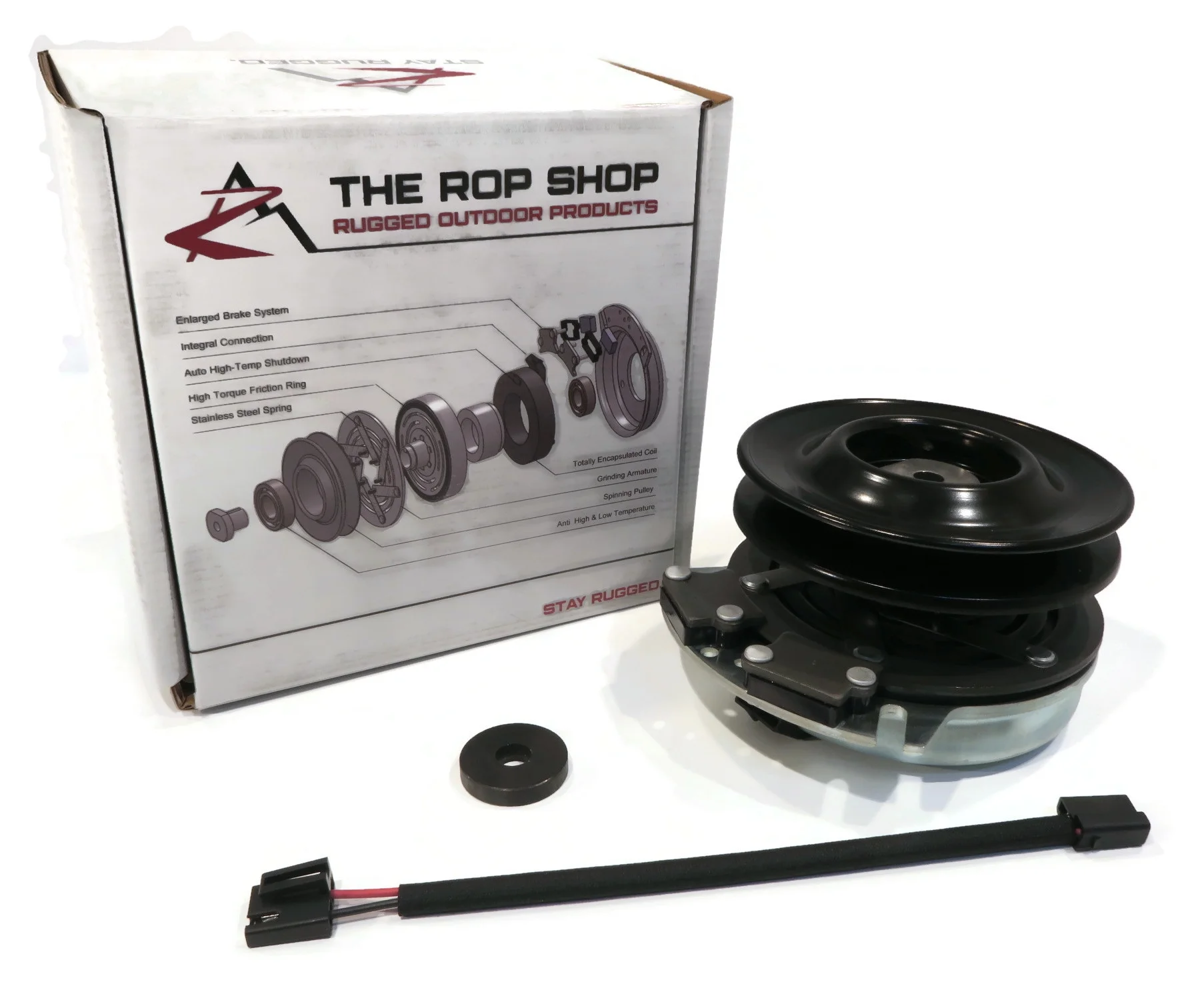 The ROP Shop | Electric PTO Clutch for Troy Bilt 717-1774, 7171774 - Lawn Mower Engine Motor