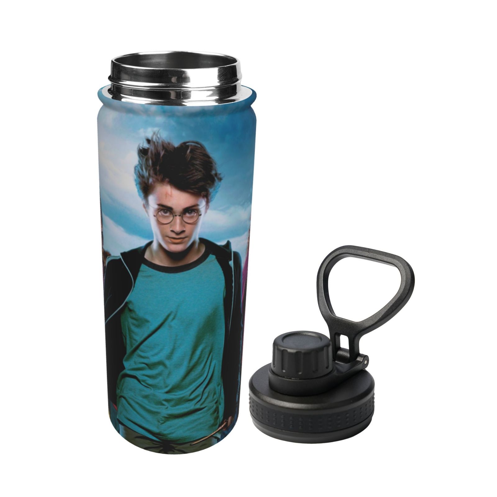 Harry Potter Sports Insulated Water Bottles Kettle Stainless Steel Portable Cup18OZ For Travel Gym School