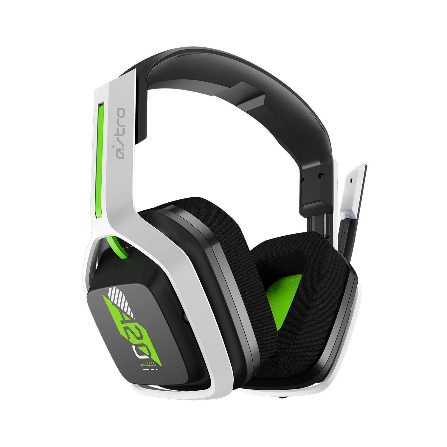 ASTRO Gaming A20 Wireless Headset Gen 2 for Xbox Series X | S, Xbox One, PC & Mac Like New White /Green
