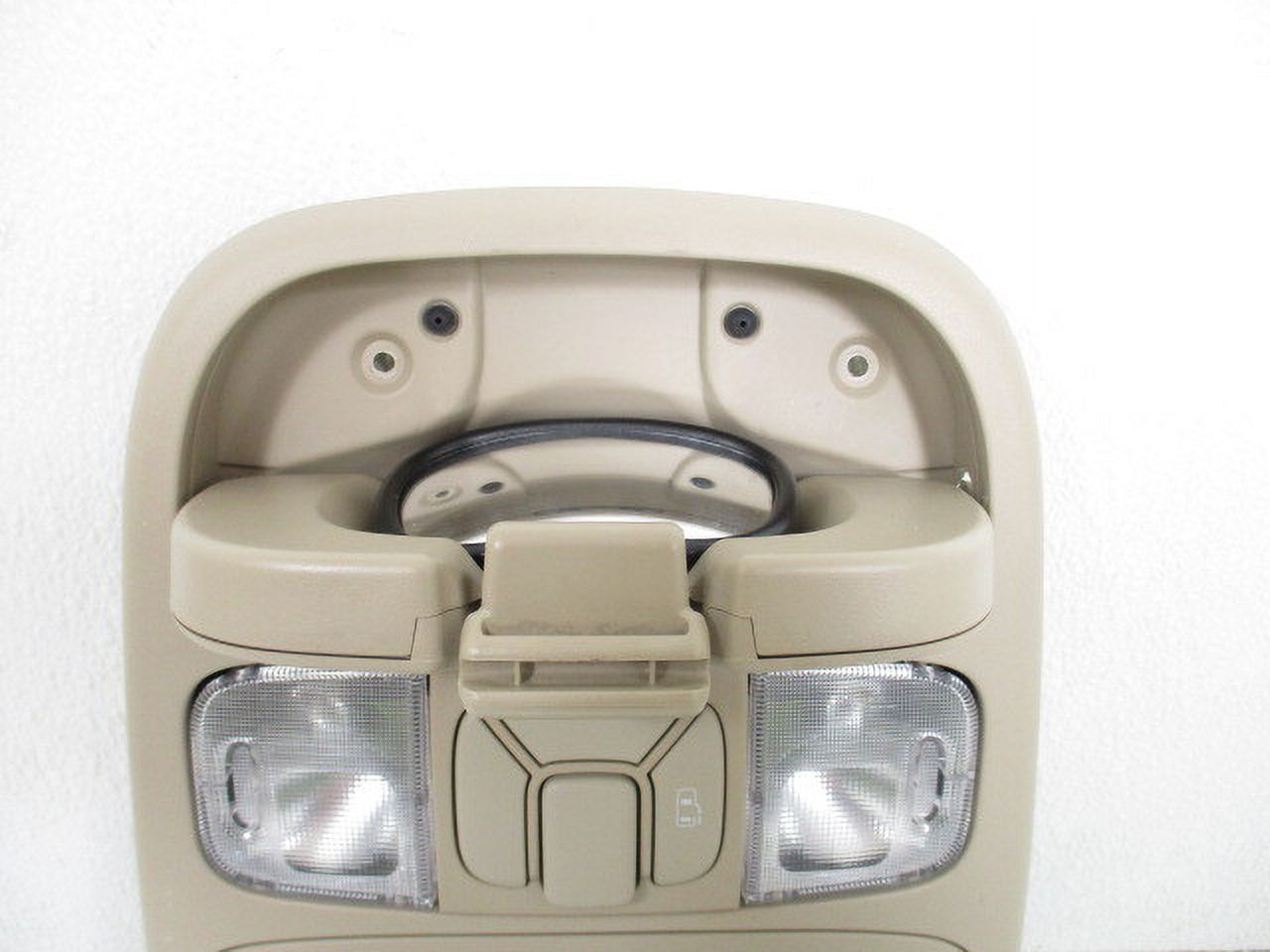 Pre-Owned 2004 2005 Toyota Sienna Tan Overhead  Console w/ Power Passenger Slide Door OEM (Good)