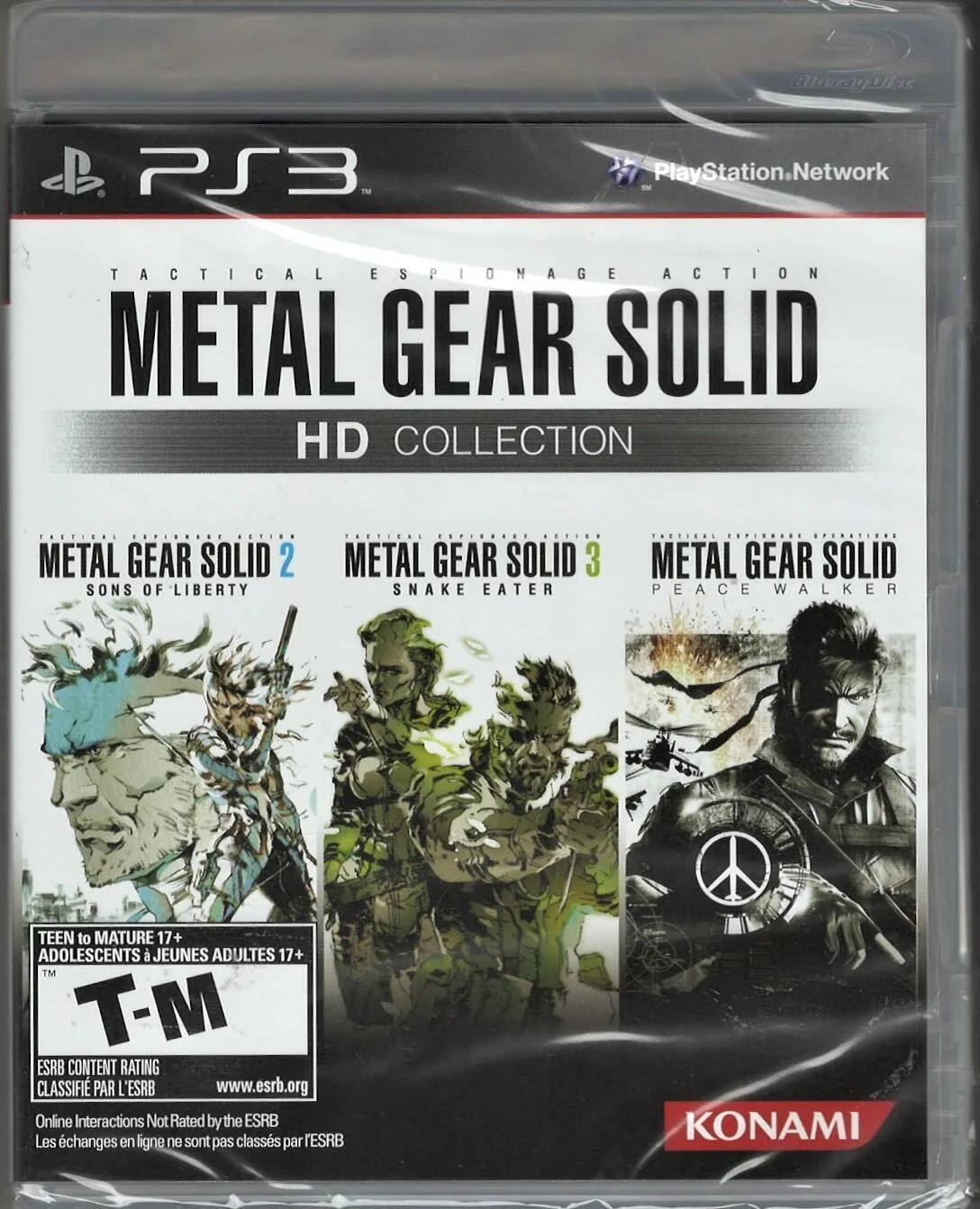 Metal Gear Solid HD Collection PS3 (Brand New Factory Sealed US Version) Playsta