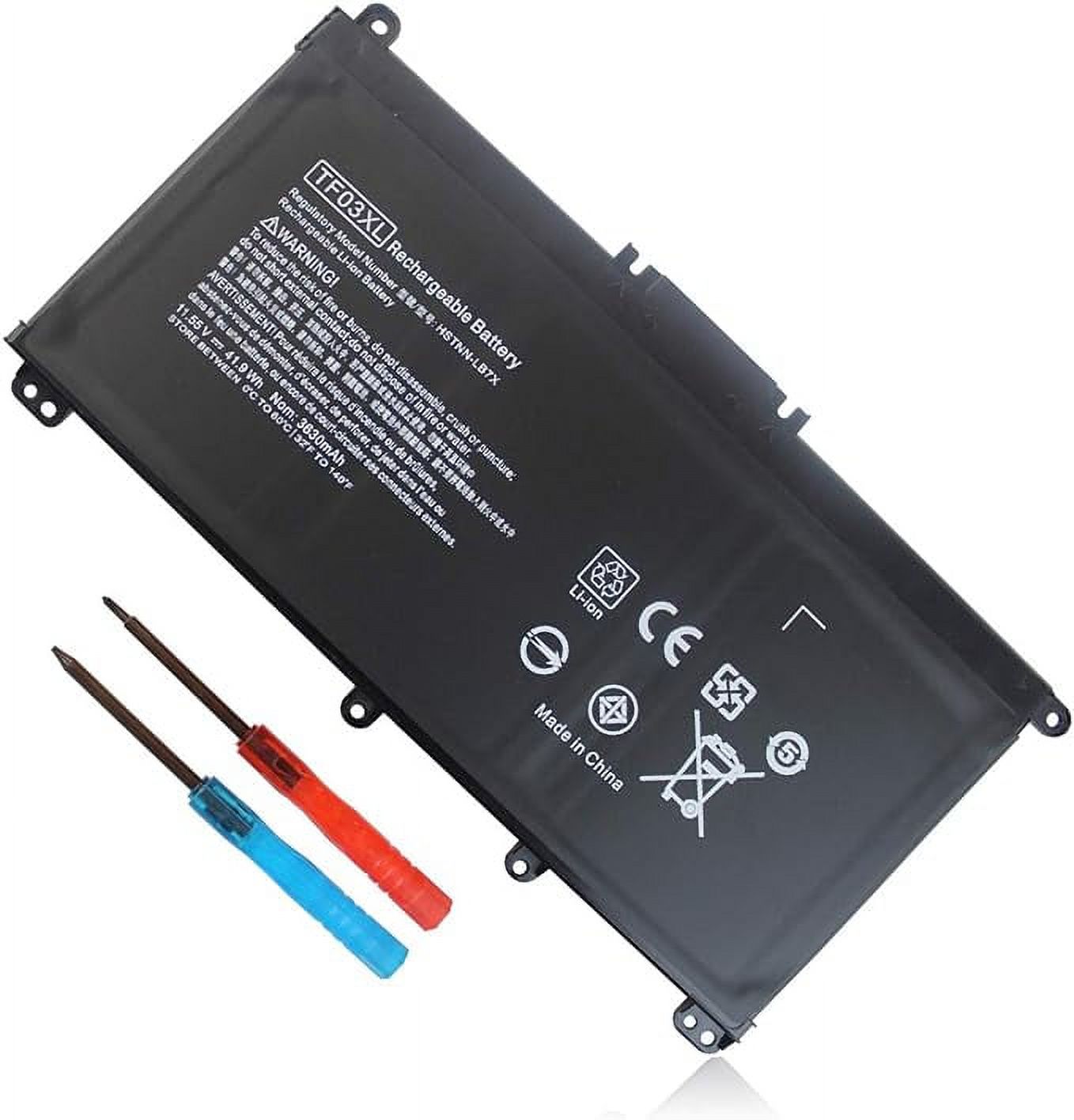 TF03XL TF03041XL Laptop Battery Compatible with HP Pavilion 15-CC023CL 15-CC050WM 15-CC563ST 17-AR050WM 15-CC 15-CD 14-BF 14-BK 14-BP Series 920046-421 920046-121 HSTNN-LB7X HSTNN-IB7Y HSTNN-LB7J