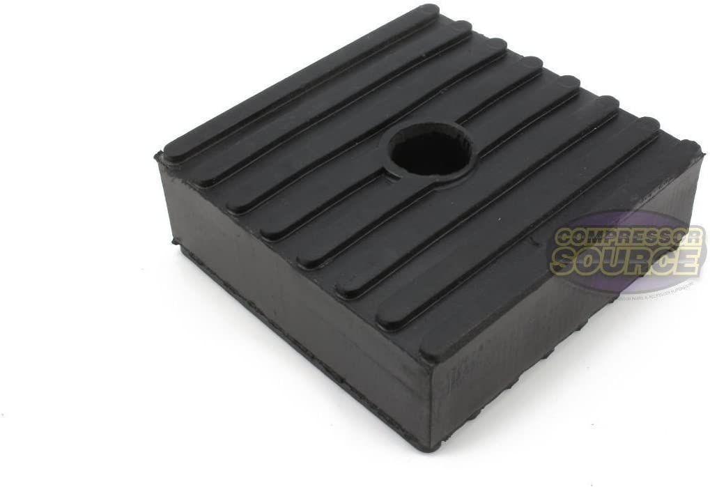 4 Pack Medium Anti Vibration Isolation Pads Air Compressor Heavy Equipment 3X3x1
