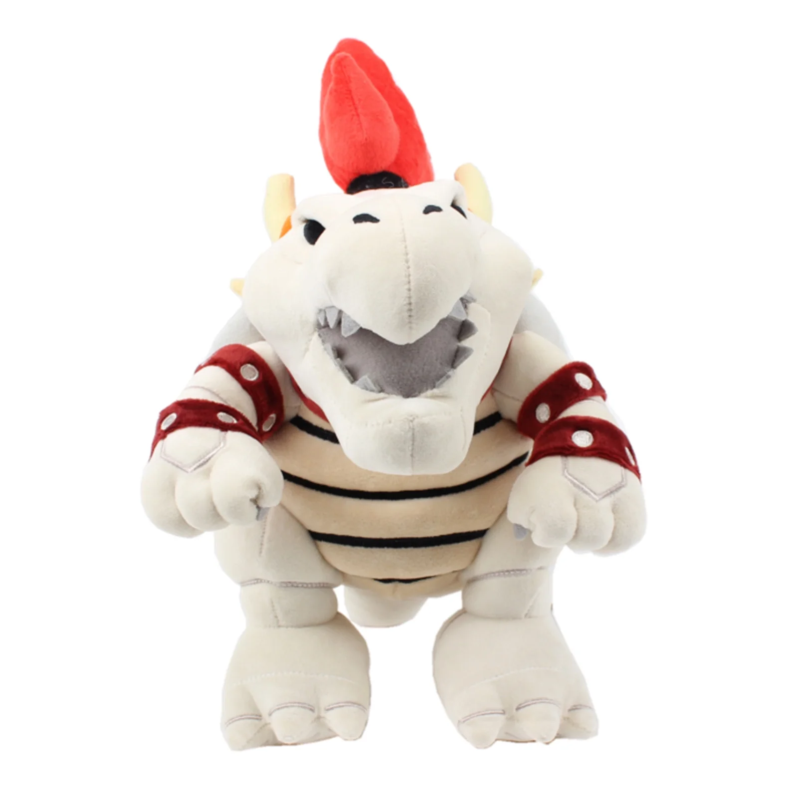 uiuoutoy Super Mario Dry Bowser & Fury Bowser Koopa Plush Toys Stuffed Animal Doll 12'' Set
