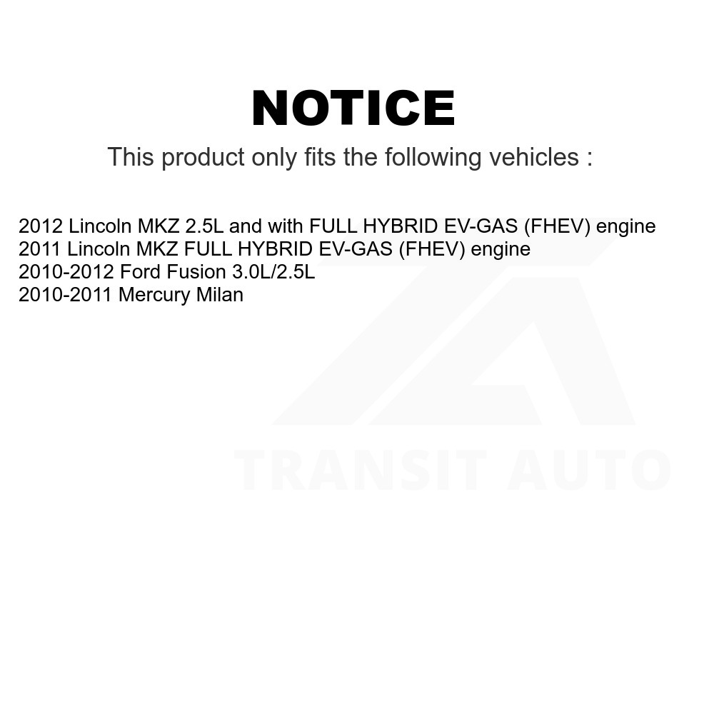 Front Suspension Control Arm And Ball Joint Assembly Steering Tie Rod End Stabilizer Bar Link Kit (8Pc) For Ford Fusion Lincoln MKZ Mercury Milan KTR-100631