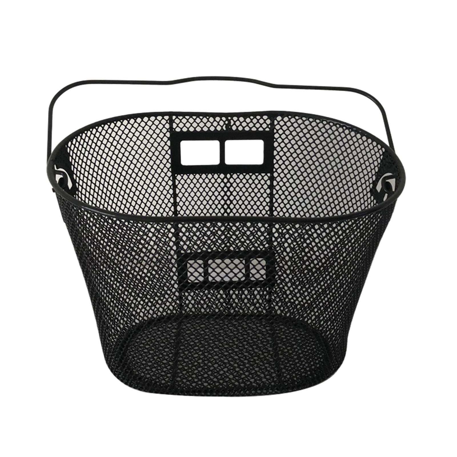 Baoblaze Front Bike Basket Bike Frame Basket Cargo Rack Basket Basket