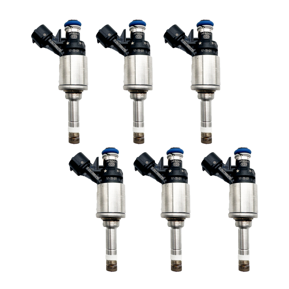 6X Fuel Injector 16600-5CA0A For 2016-2020 Infiniti Q50 Q60 3.0L VR30