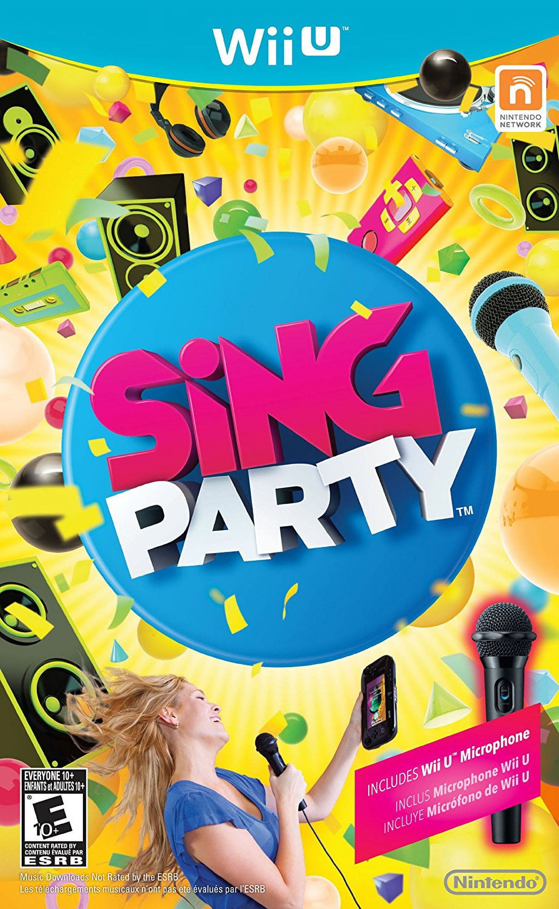 (Nintendo Wii-U) SiNG Party with Wii U Microphone