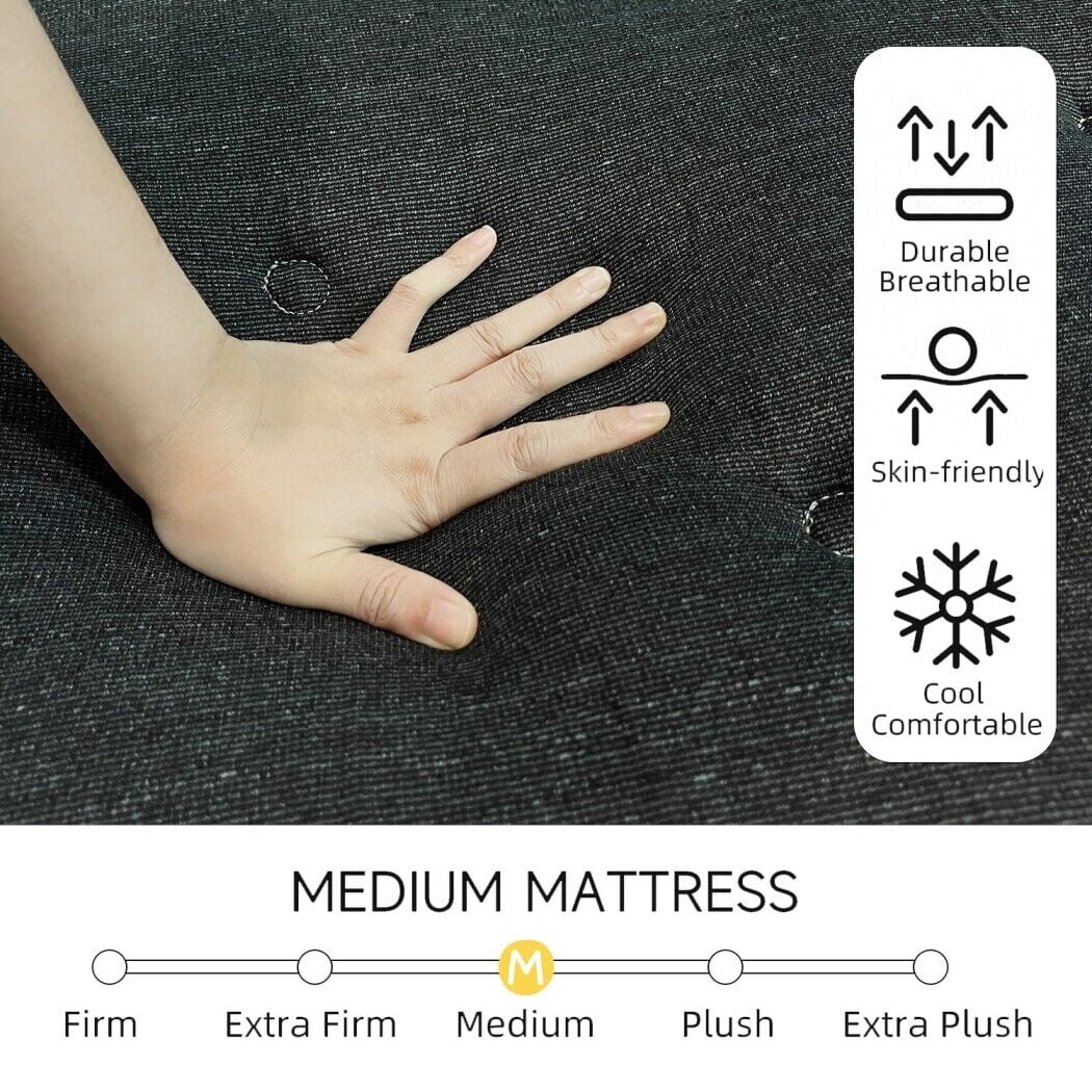 14 inch Twin Mattress,Hybrid Mattresses Medium Firm in a Box