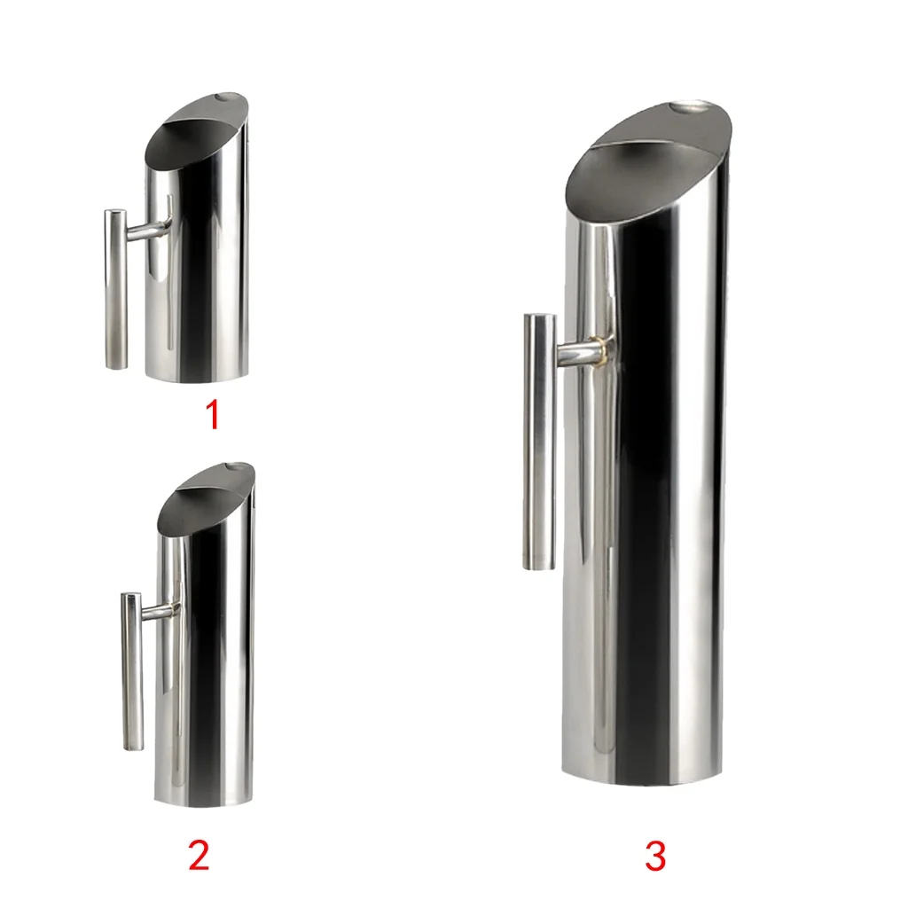 Home Cafe Restaurant Use Easy Clean Water Stainless Steel Jar Container Drink Pot 2L