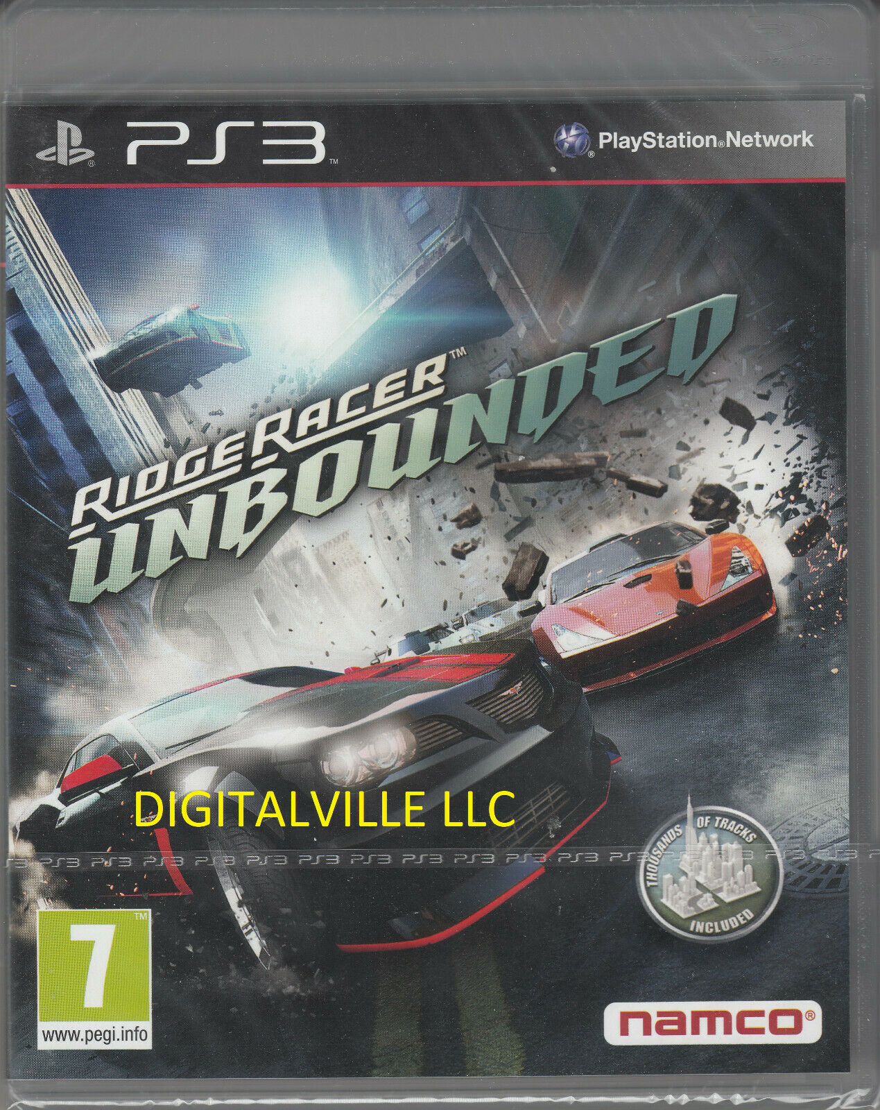 Ridge Racer Unbounded PS3 Brand New Factory Sealed Racing