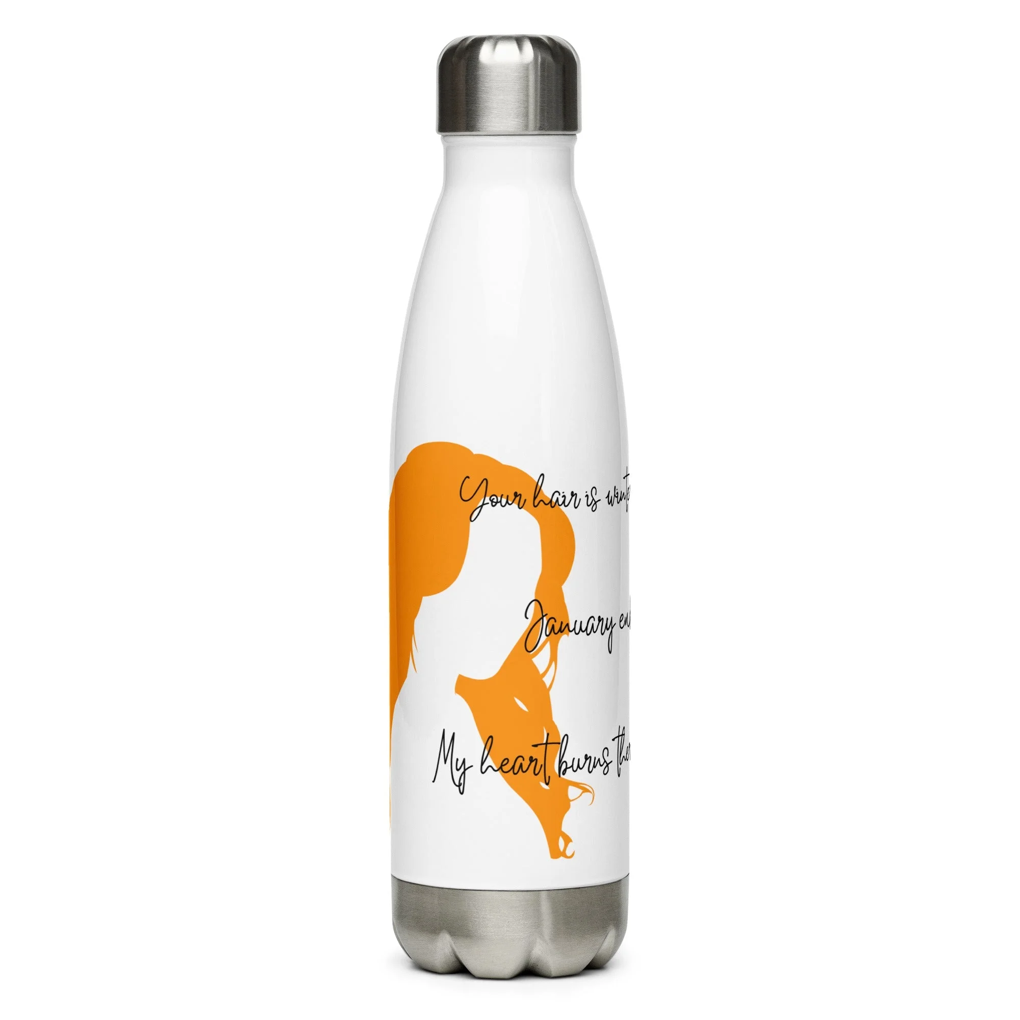 Sarvela Brothers Coffee Co. | Stephen King January Embers 17 oz. Stainless Steel Water Bottle