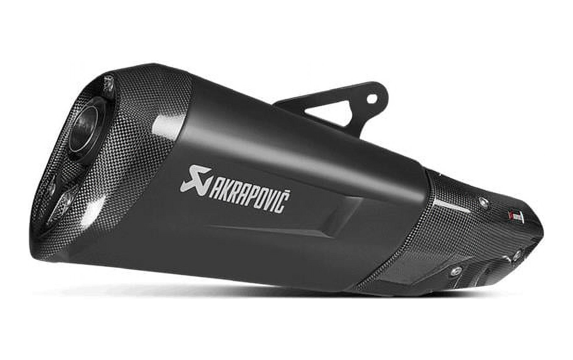 Akrapovic S-B10SO7-HZDFT Slip-On Line Exhaust - Black Titanium Muffler
