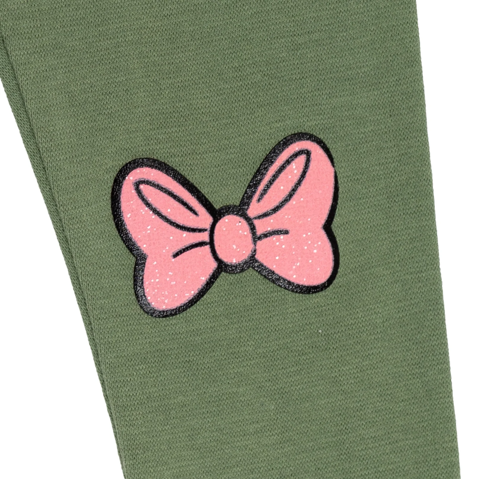 Disney Minnie Mouse Little Girls Peplum T-Shirt and Leggings Outfit Set Toddler to Little Kid