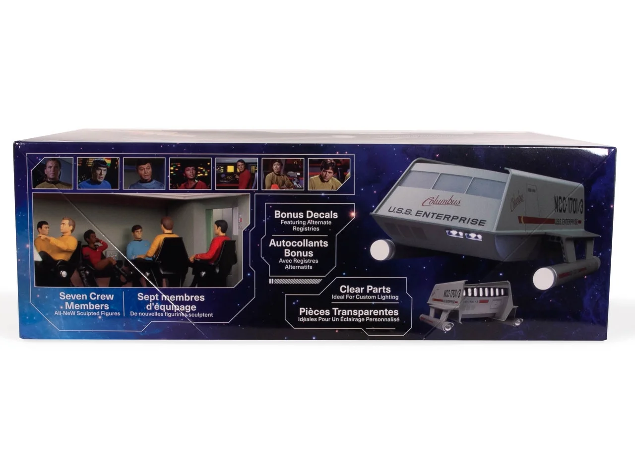 Star Trek - GALILEO Shuttle Craft 7 - With INTERIOR 1:32 SCALE MODEL KIT (POL995M)