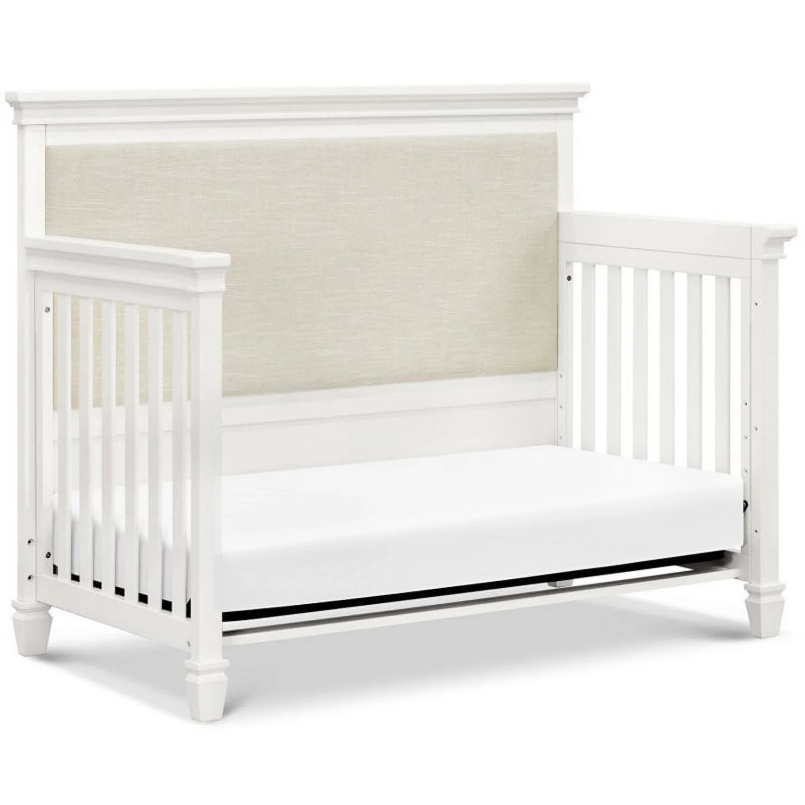Namesake Classic Darlington 4-in-1 Convertible Crib in Warm White