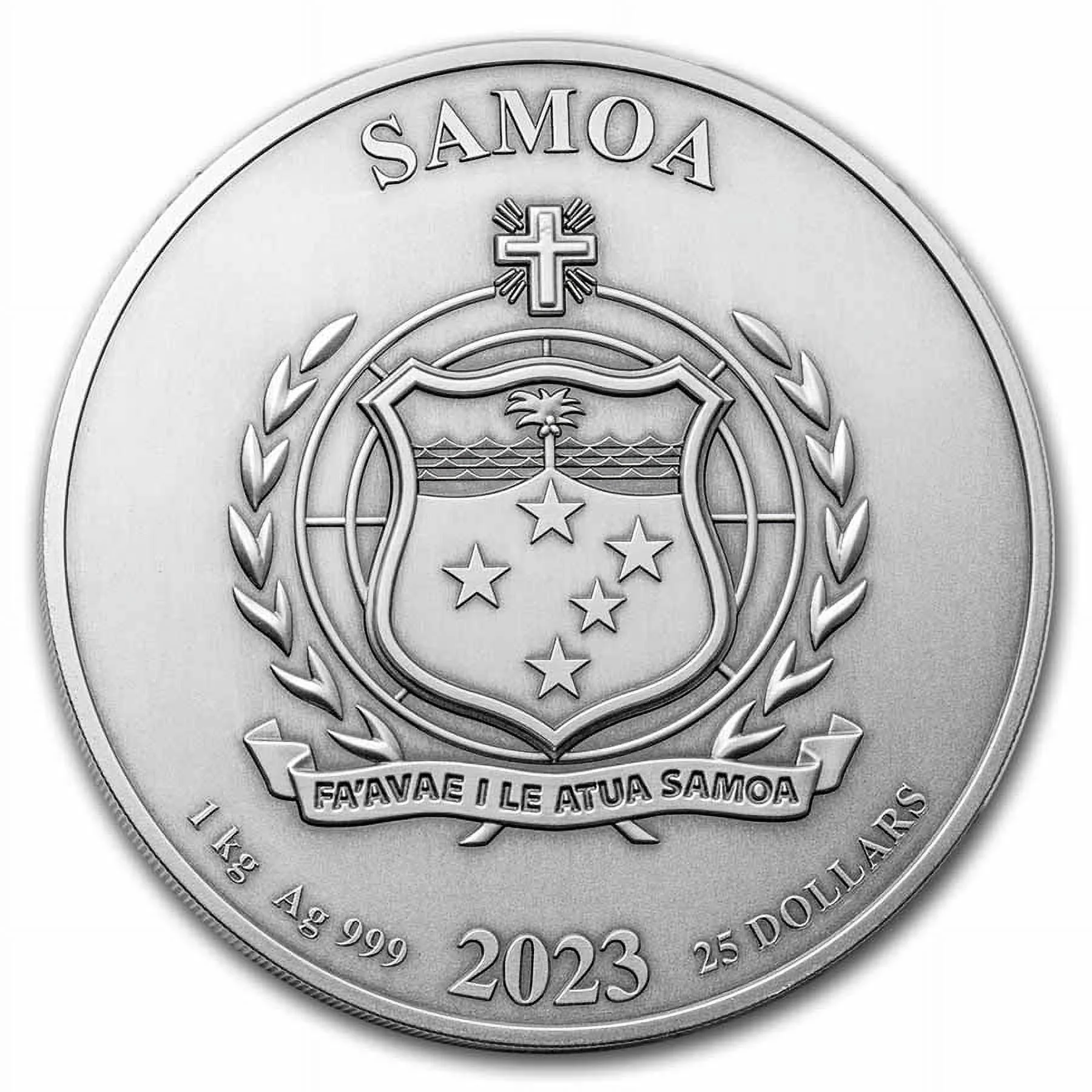 2023 Samoa 1 kilo Silver Harry Potter Quidditch 8-Layer Coin