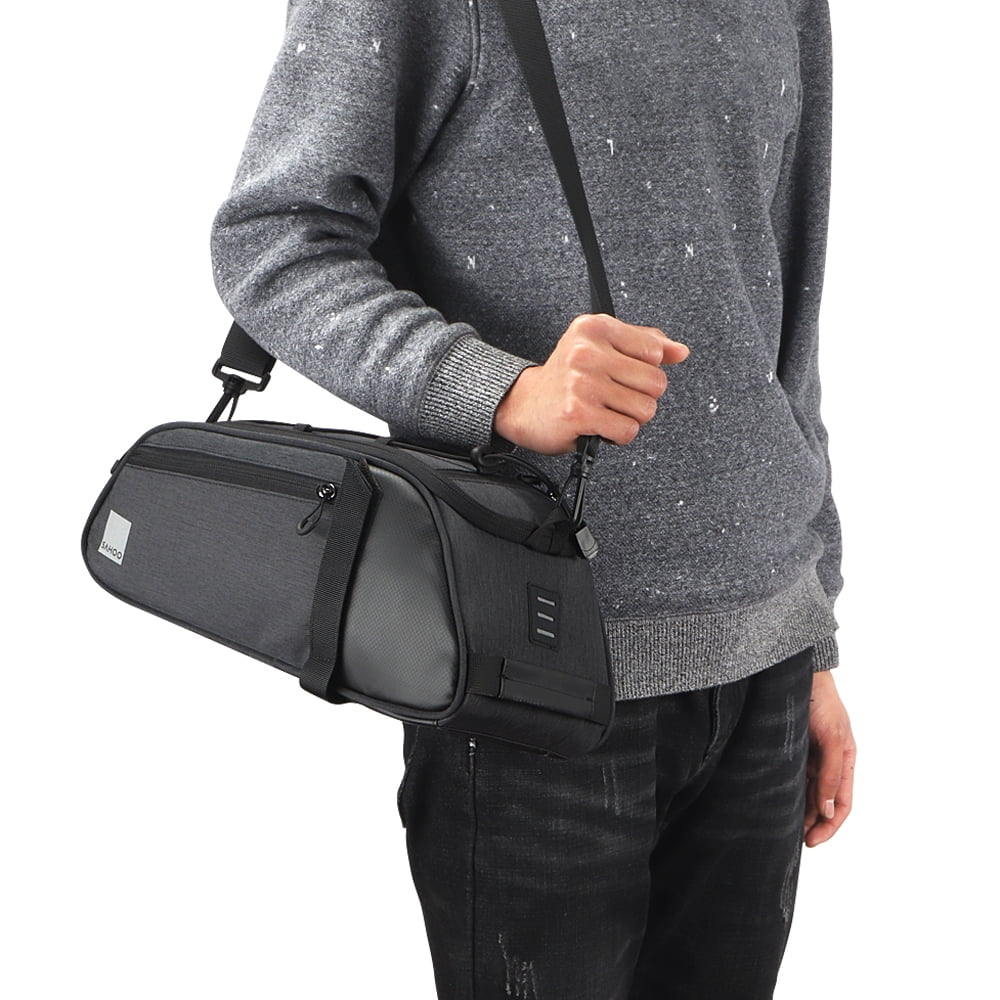 SAHOO Bike Rack Bag  Repellent Cycling Bike Rear Seat Bag Bike Trunk Cargo Pack Road Bike Carrier Bag